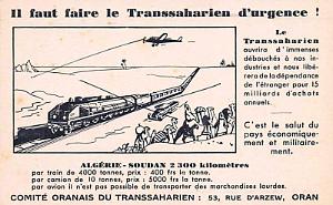SAHARA - TRANSAHARIEN PROJET